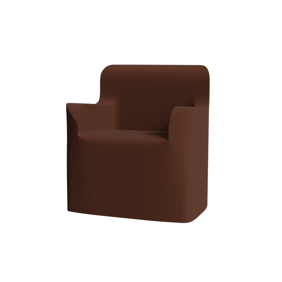 Abecca Anti Ligature Armadillo Limbershield Single Armchair AR30 Pantone 4772