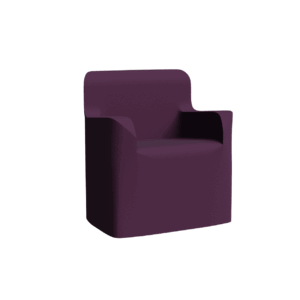 Abecca Anti Ligature Armadillo Limbershield Single Armchair AR30 Pantone 518