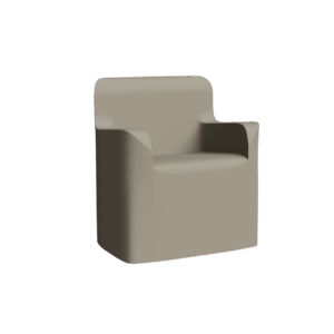 Abecca Anti Ligature Armadillo Limbershield Single Armchair AR30 Pantone Warm Grey 5 CP
