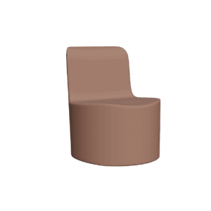 Abecca Anti Ligature Armadillo Limbershield Single Chair AR1 Pantone 17 1230TCX