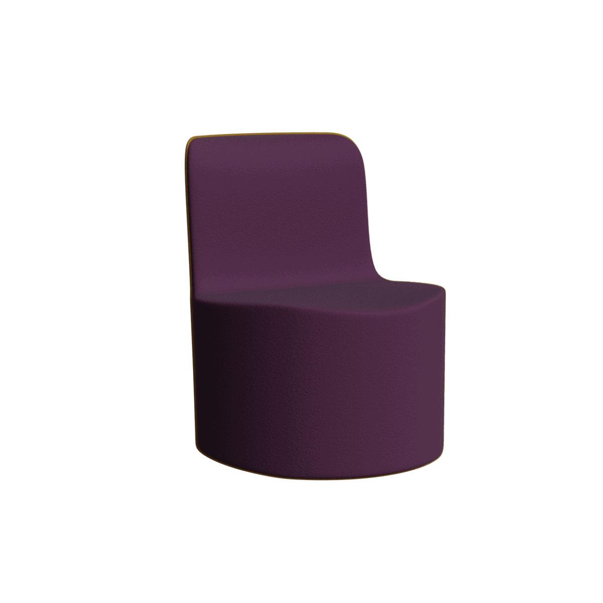 Abecca Anti Ligature Armadillo Limbershield Single Chair AR1 Pantone 518