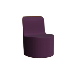 Abecca Anti Ligature Armadillo Limbershield Single Chair AR1 Pantone 518