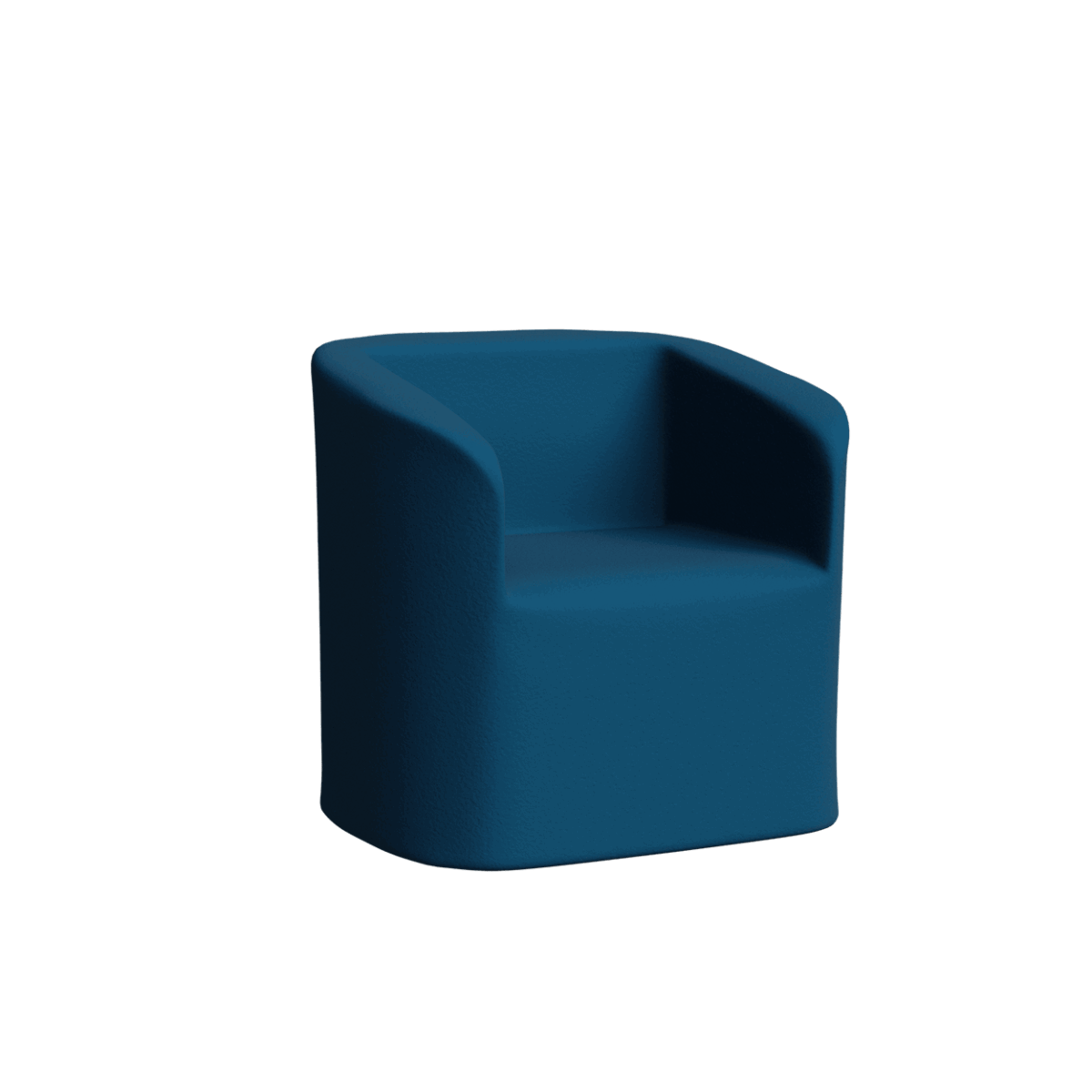 Abecca Anti Ligature Armadillo Limbershield Single Tub Chair AR60 Pantone 3025