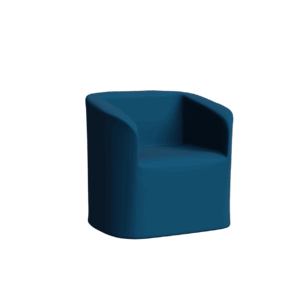 Abecca Anti Ligature Armadillo Limbershield Single Tub Chair AR60 Pantone 3025