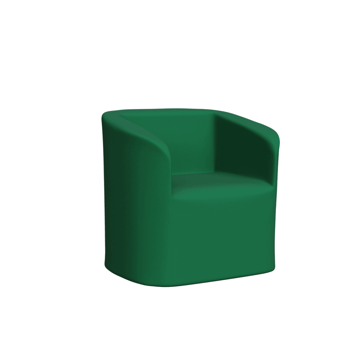 Abecca Anti Ligature Armadillo Limbershield Single Tub Chair AR60 Pantone 349