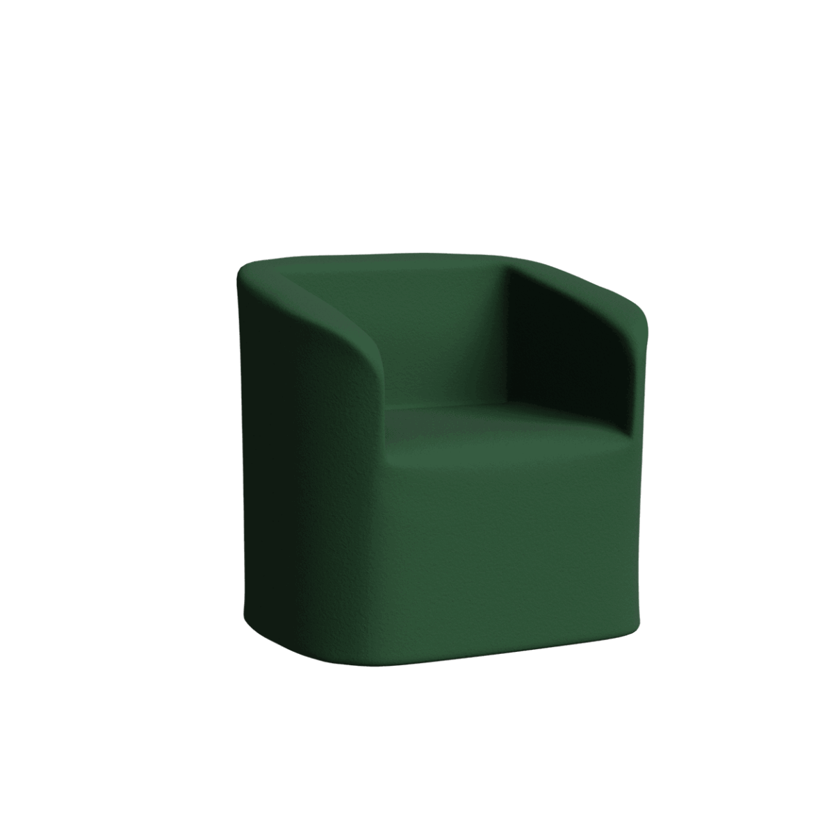 Abecca Anti Ligature Armadillo Limbershield Single Tub Chair AR60 Pantone 350