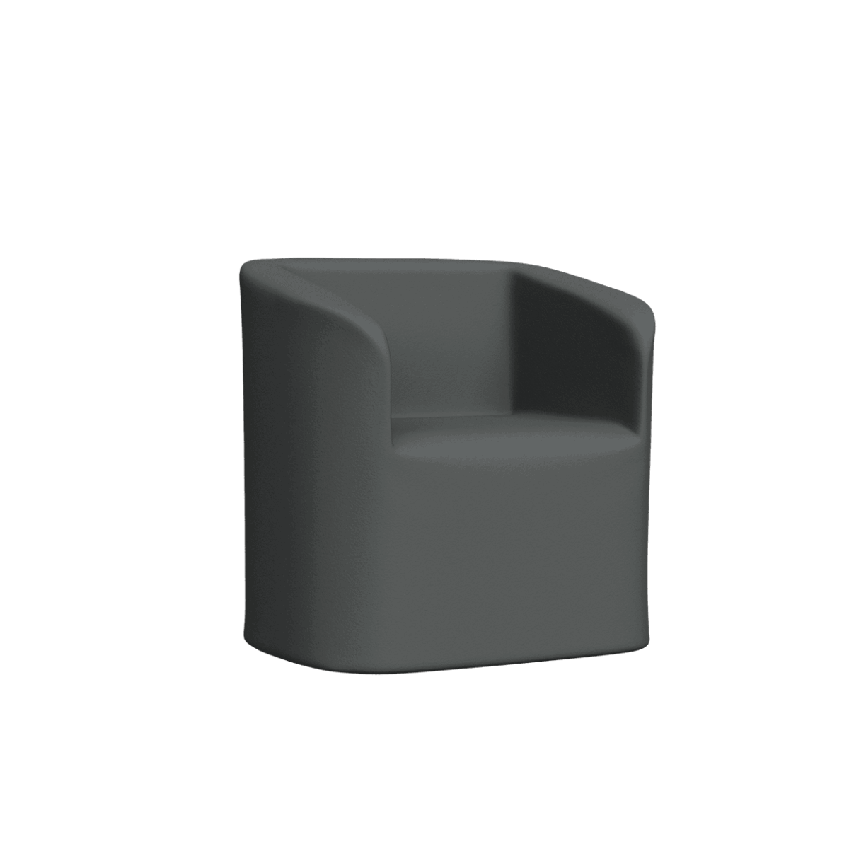 Abecca Anti Ligature Armadillo Limbershield Single Tub Chair AR60 Pantone 425