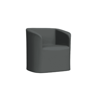 Abecca Anti Ligature Armadillo Limbershield Single Tub Chair AR60 Pantone 425