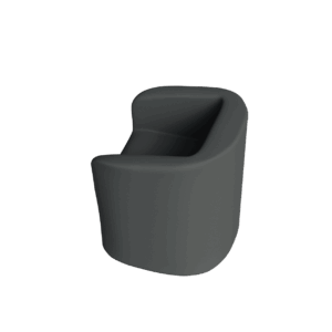 Abecca Anti Ligature Armadillo Limbershield Single Tub Chair AR60 Pantone 4253
