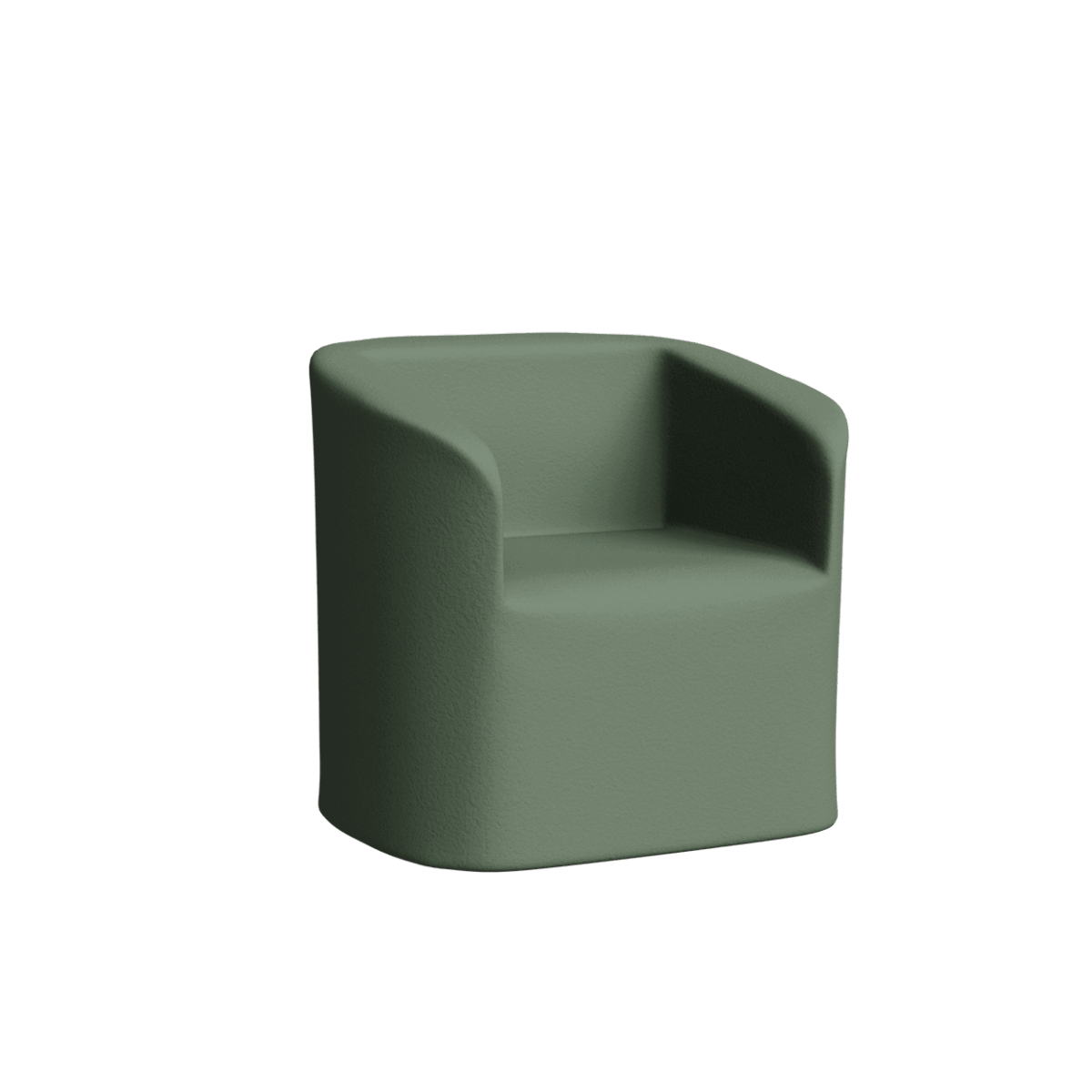 Abecca Anti Ligature Armadillo Limbershield Single Tub Chair AR60 Pantone 5625