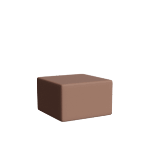 Abecca Anti Ligature Armadillo Limbershield Square Coffee Table AR91 Pantone 17 1230TCX