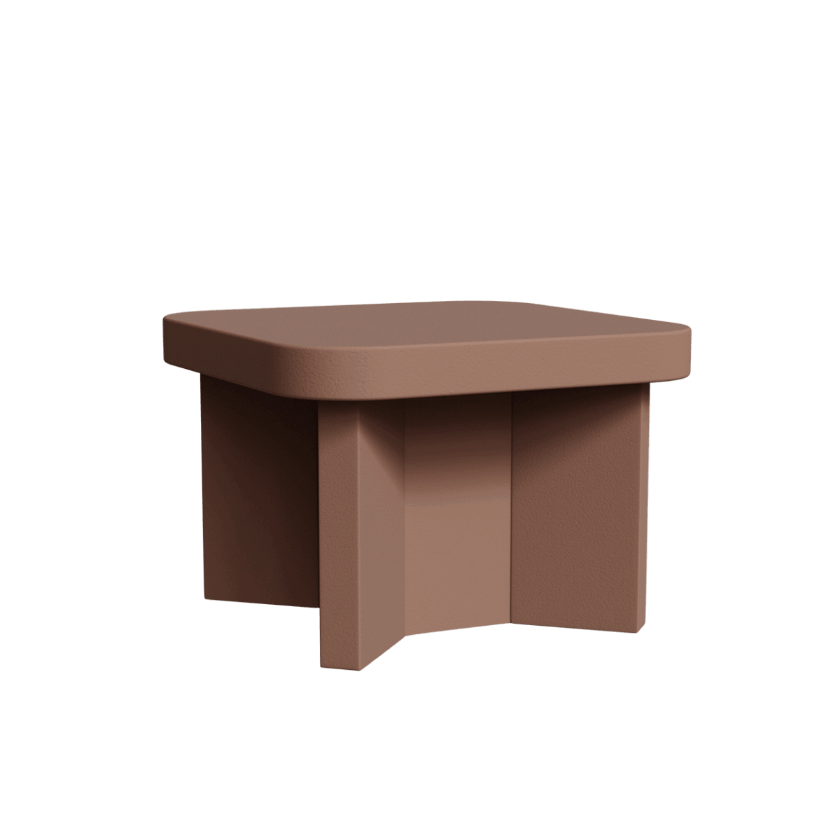 Abecca Anti Ligature Armadillo Limbershield Square Dining Table AR83 Pantone 17 1230TCX