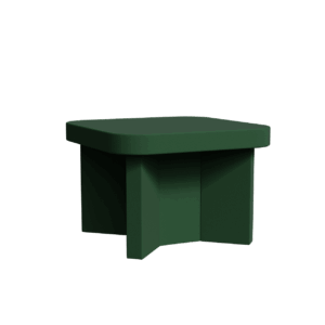 Abecca Anti Ligature Armadillo Limbershield Square Dining Table AR83 Pantone 350