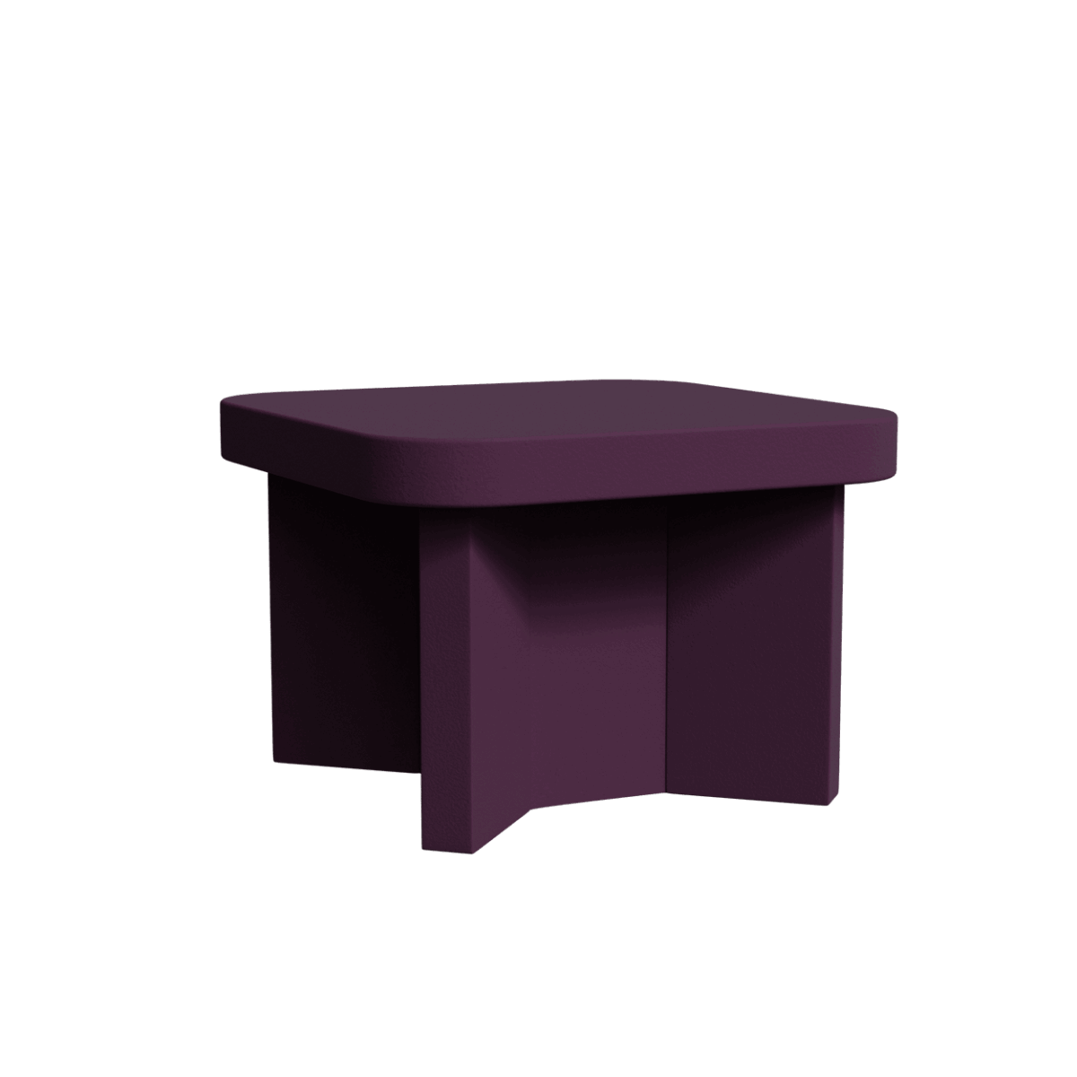 Abecca Anti Ligature Armadillo Limbershield Square Dining Table AR83 Pantone 518