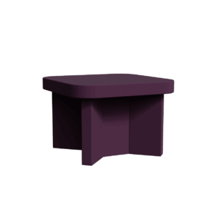 Abecca Anti Ligature Armadillo Limbershield Square Dining Table AR83 Pantone 518