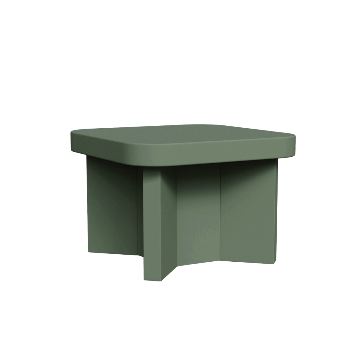 Abecca Anti Ligature Armadillo Limbershield Square Dining Table AR83 Pantone 5625