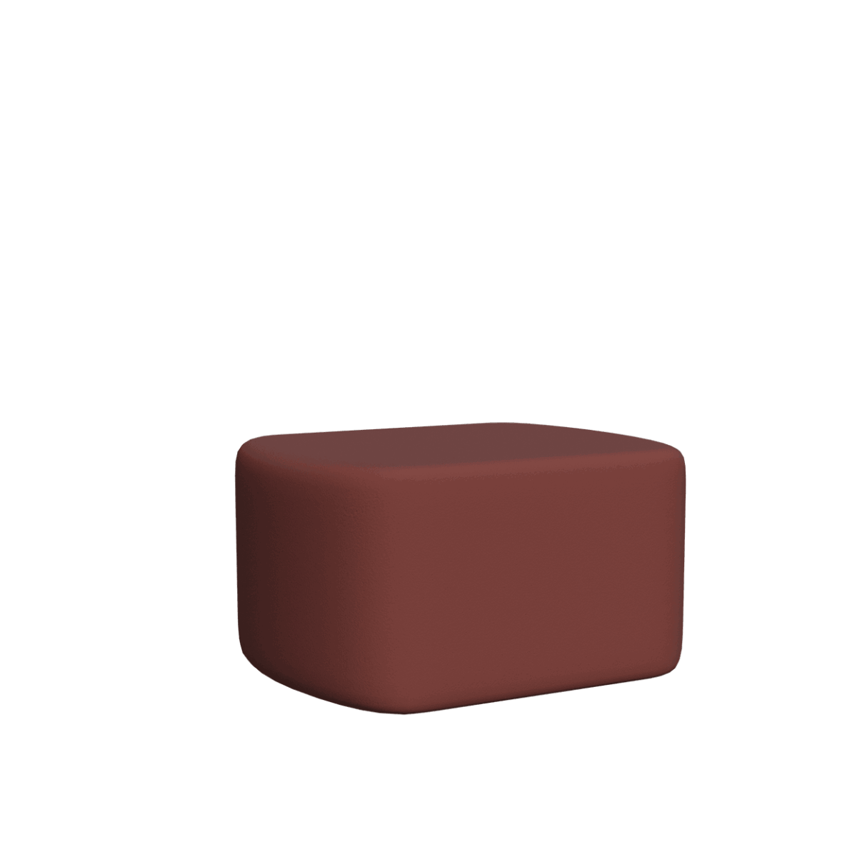 Abecca Anti Ligature Armadillo Limbershield Square Rounded Coffee Table AR92 Pantone 499
