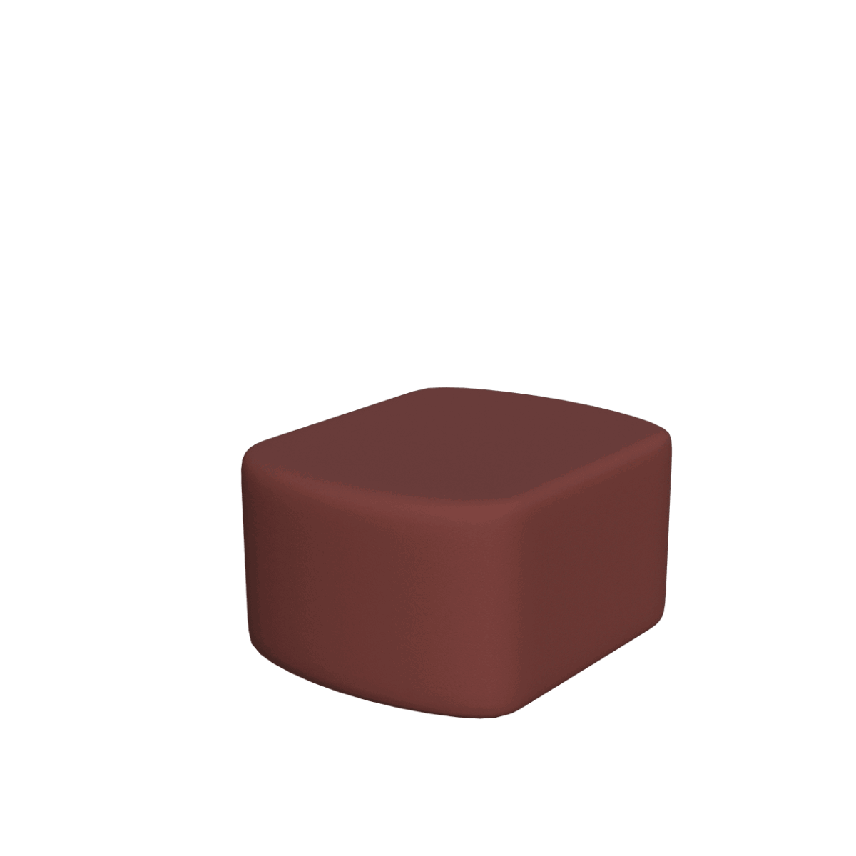 Abecca Anti Ligature Armadillo Limbershield Square Rounded Coffee Table AR92 Pantone 4993