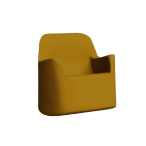Abecca Anti Ligature Armadillo Limbershield Upright Rocking Chair AR70 Pantone 132
