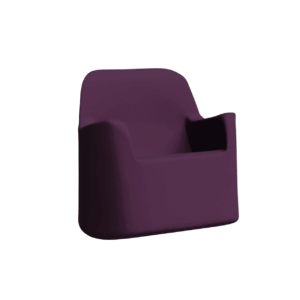 Abecca Anti Ligature Armadillo Limbershield Upright Rocking Chair AR70 Pantone 518