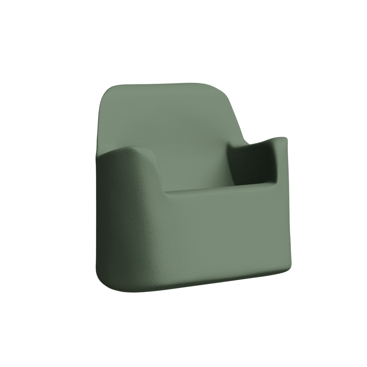 Abecca Anti Ligature Armadillo Limbershield Upright Rocking Chair AR70 Pantone 5625