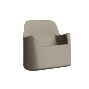 Abecca Anti Ligature Armadillo Limbershield Upright Rocking Chair AR70 Pantone Warm Grey 5 CP