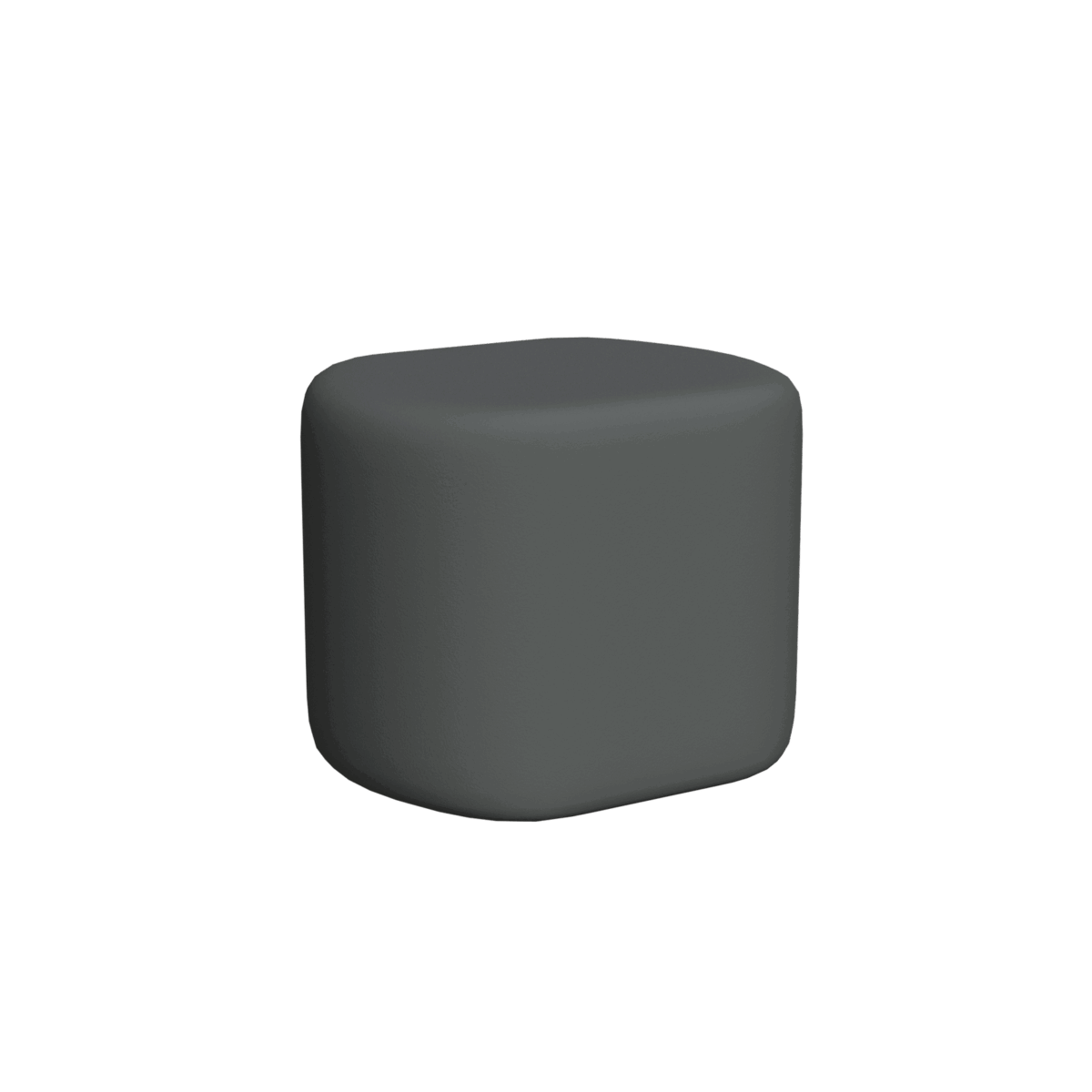 SquareOttoman—Coated—Pantone425 1